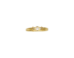 18K Gold Ring With Diamond BO03913