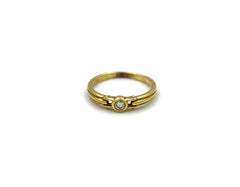 18K Gold Ring With Diamond BO03913