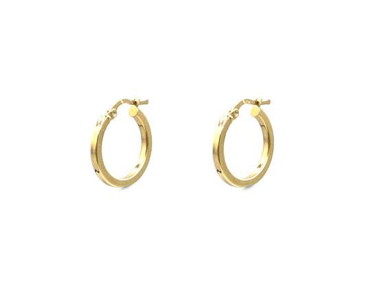 18K Gold Hoop Earring BG20005563/E01285