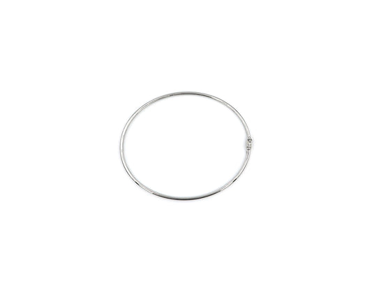 18K White Gold Bangle BG20005975/K00392