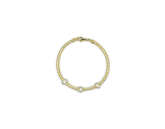 18K Gold Bangle BG20006060/K00406