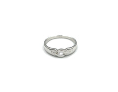 18K White Gold Ring With Diamond ID01475