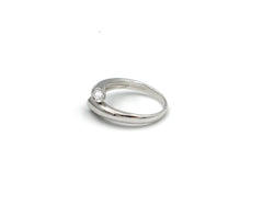 18K White Gold Ring With Diamond ID02459