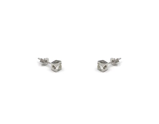 18k White Gold Earring With Half carat Diamond LMR00968