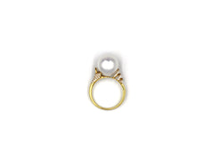 18K Gold With South Sea pearl And Diamonds LMR05832