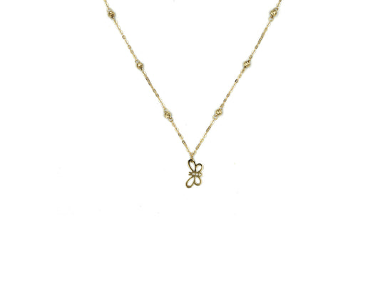 18K Gold Necklace N00475