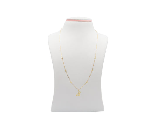 18K Gold Necklace N00475