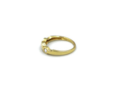 18K Gold Ring With Diamond NL04470