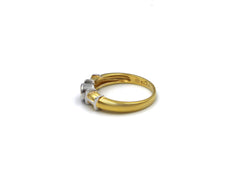 18K Gold Ring With Diamond NL79564