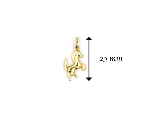 18K Gold Horse Pendant BG20005481/P00947