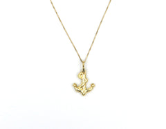 18K Gold Anchor Pendant BG20005483/P00949