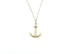 18K Anchor Gold Pendant BG20005485/P00951