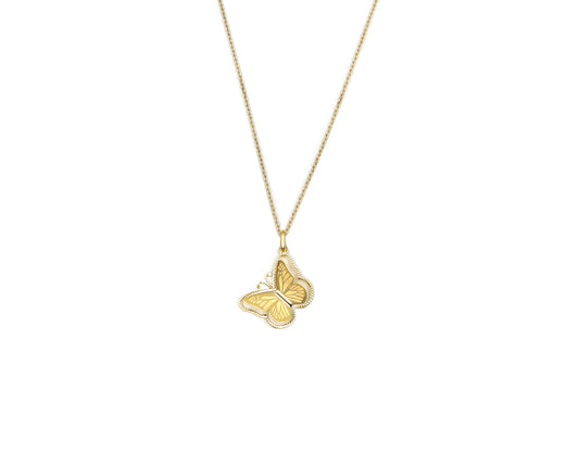 18K Gold Butterfly Pendant BG20006000/P01032