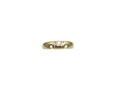 18K Gold Ring With Diamond ST01708