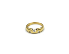 18K Gold Ring With Diamond ST01708