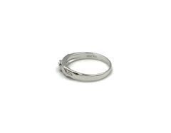 18K White Gold Ring With Diamond ST03049