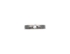 18K White Gold Ring With Diamond ST03208B