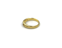 18K Gold Ring Split shank With Diamond UR11764